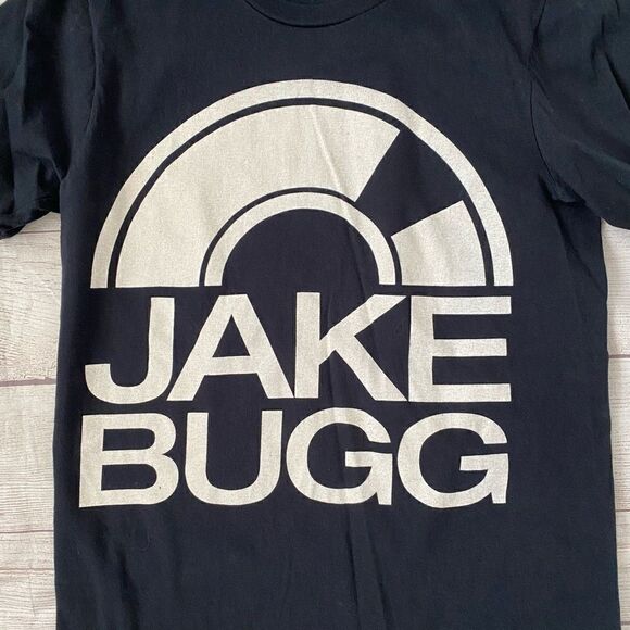 Jake Bugg anvil women S 100% cotton graphic print short sleeve tshirt black - Picture 4 of 10